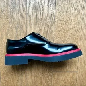 New Salvatore Ferragamo Black and Red Oxfords 41.5 EU Salvatore Ferragamo | Shoes | New Salvatore Ferragamo Black  main image 2